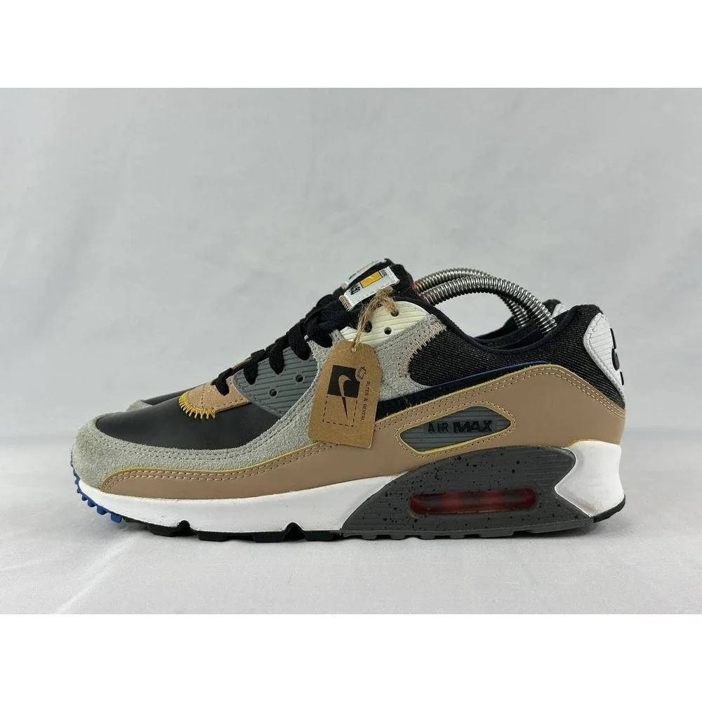 Nike Air Max 90 SE 'Alter And Reveal Pack - Grey Fog' DO6108-001 Men's Size 9
